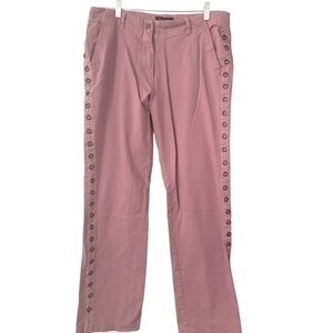 Destiny Womens Cottagecore Grommet Y2K Jeans  High Rise Size 12